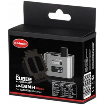 Hähnel ProCUBE 2 Plate Camera Charger for Canon LP