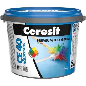 Flīžu šuvotājs Ceresit CE40 GREY, blīvēšanas, pelē