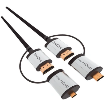 Adapteris Omega HDMI Cable / miniHDMI And micro HD