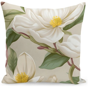 Dekoratīvs spilvena pārvalks Mariall Magnolia, bal