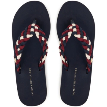 Čības uz pirksta Tommy Hilfiger Th Wedge Braided S