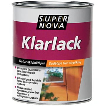 Pusmatēta laka mēbelēm Super Nova 2.5l pusmatēta