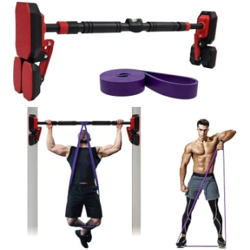 Pull-Up Bar: Durvju rāmja Pull-Up Bar sienas stipr
