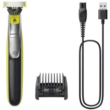 PHILIPS OneBlade 360 skuveklis sejai, zaļš un pelē