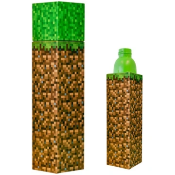 Minecraft plastmasas ūdens pudele, sporta pudele 6