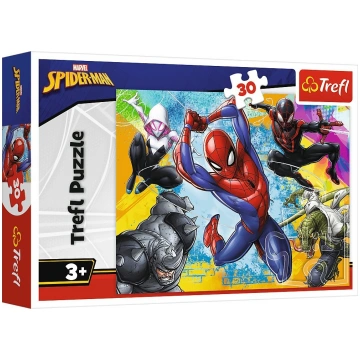 Trefl Puzzle Marvel Kolory Spider-Manapos;a 30 ele
