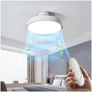 GONEO bezmūšīgs griestu ventilators ar apgaismojum