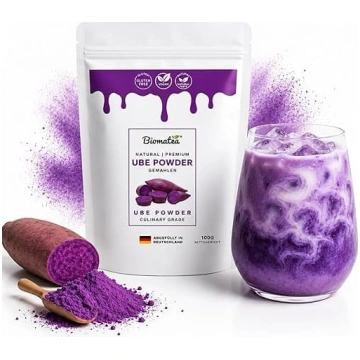 Augstākās kvalitātes ube pulveris, 100 g — tīrs pu