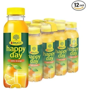 Rauch Happy Day apelsīnu garša, bagāta ar C vitamī