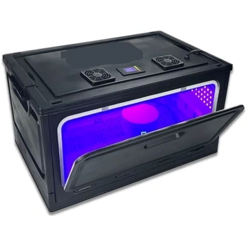UV lampas 3D printera kaste, LED UV gēla cietināša