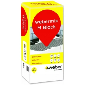 Webermix M Block bloku līme 25 kg 4143