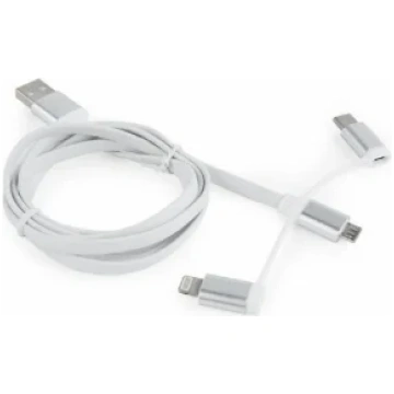 Gembird USB Male - MicroUSB/Type C/Lightning Male 