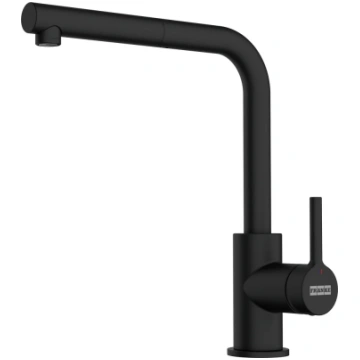 Franke Lina L Pull-Out Kitchen Faucet Matte Black 