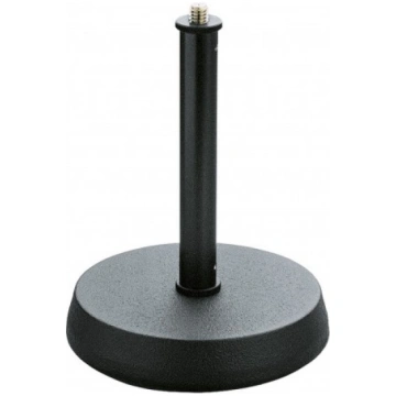 K&M 232 BLACK TABLE MICROPHONE STAND Galda mikrofo