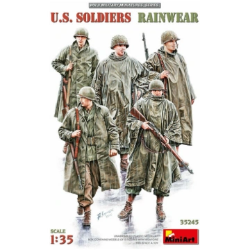 Miniart - U.S. Soldiers Rainwear WW II Military Mi