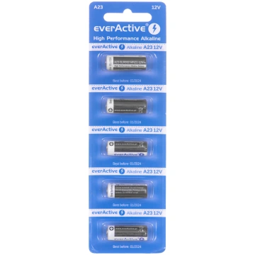 Alkaline batteries everActive A23 12V - blister 5 