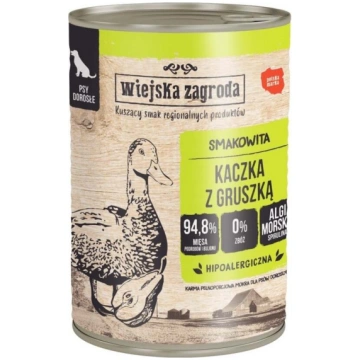 Mitrā barība (konservi) suņiem Wiejska Zagroda, tī