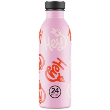 24Bottles - Urban Bottle - Hey! Pink - 500 ml 24B0