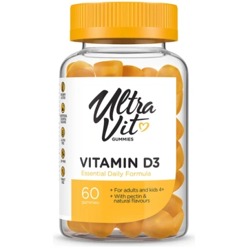 UltraVit Gummies Vitamin D3, 60 gb