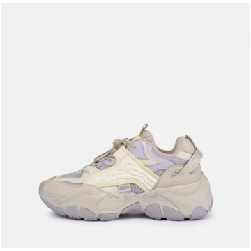 BUFFALO Pyra One-veg.nubuck/mesh-beige/purple/yell