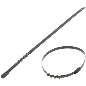 Cable tie; L: 200mm; W: 4.6mm; stainless steel AIS