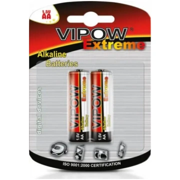 Baterijas Rebel AA / R6 1,5V — komplekts 2 gab. (R
