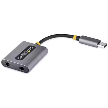 Startech USB-C Audio Splitter, 0.7m (USBC-AUDIO-SP