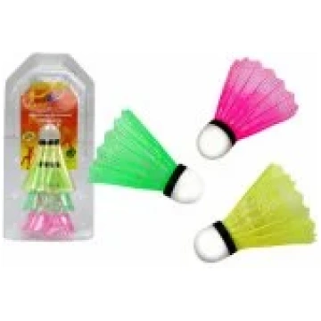 LEAN Toys Set of Badminton Shuttlecocks 3pcs Class