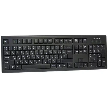 Vadu USB pilna izmēra tastatūra A4Tech KR-85 — QWE