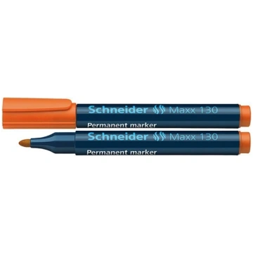Marķieris Schneider 130 permanenta 1-3 mm, oranžs