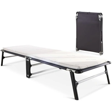 JAY-BE Value folding bed with breathable mattress.