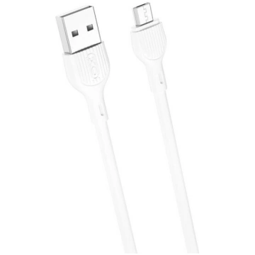 XO cable NB200 USB - microUSB 1,0m 2.1A white