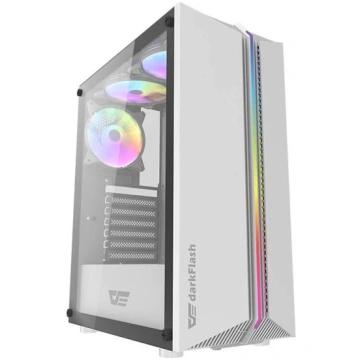 darkFlash Darkflash DK151 LED computer case (white