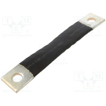 Braids; IKT; insulated earthing tape; W: 14mm; 10m