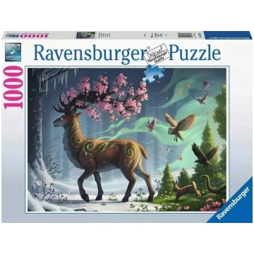 Puzle Ravensburger Briedis, 1000d. Ravensburger Po