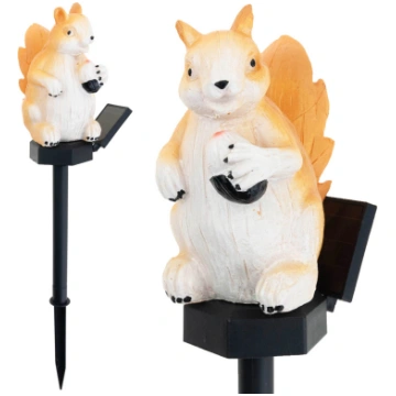 Iedurams gaismeklis ar saules bateriju Squirrel, -