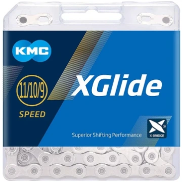 Ķēde - KMC X-Glide Grey CUES - BXGLIGG18 - 9/10/11