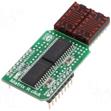Click board | LED matrix | SPI | MAX7219 | manual,