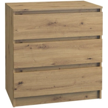 Kumode Malwa M3, brūna krās., 77 cm x 40 cm x 70 c