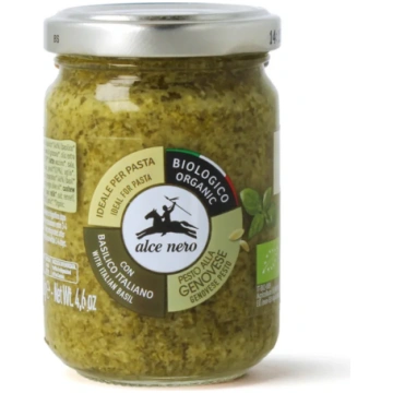 Organiskais Dženovas pesto ALCE NERO, 130g