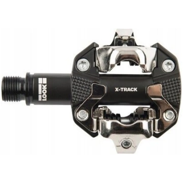 X-track Mtb pedāļi izskatās pelēki ar blokiem LOOK