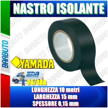 NASTRO ISOLANTE YAMADA - LUNGHEZZA 10 metri - LARG