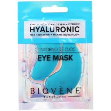 Acu maska Biovene Hyaluronic Acid Aloe Vera & Vit 