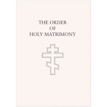 Order of Holy Matrimony Laurence Campbell