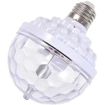 Gatuida Krāsaina mini LED bumbiņu lampa Rotējoša d