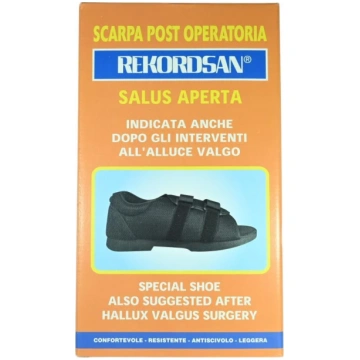 Scarpa Post Operatoria Nuova Salus Aperta SP220 Ne