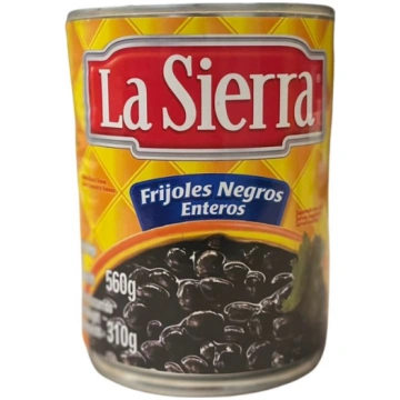 LA SIERRA FRIJOLES NEGROS ENTEROS 560g