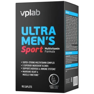 VPLAB Ultra Men's Sport Multivitamin Formula 