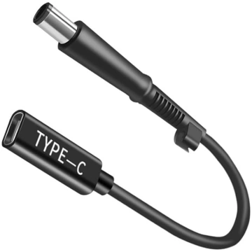 100 W USB C līdz līdzstrāvas 7,4 x 5,0 mm adaptera