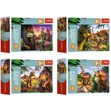 TREFL Mini Maxi puzzle Dinosaurs 20 pcs a56036T
